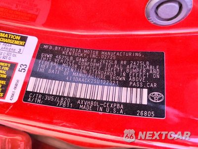 Zdjęcie 12 z 12 samochodu: 2025 TOYOTA CAMRY XSE VIN:4T1DAACK2SU122321 - miniatura