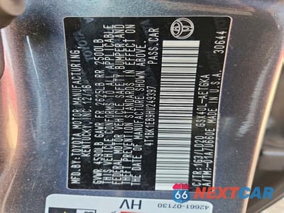 Zdjęcie 12 z 12 samochodu: 2017 TOYOTA AVALON XLE VIN:4T1BK1EB9HU249397 - miniatura