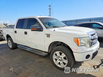 Czwarte zdjęcie samochodu z boku: 2013 FORD F150 SUPERCREW VIN:1FTFW1EF0DFD27609 - miniatura