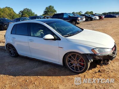 Czwarte zdjęcie samochodu z boku: 2016 VOLKSWAGEN GTI S/SE VIN:3VW447AU8GM019383 - miniatura