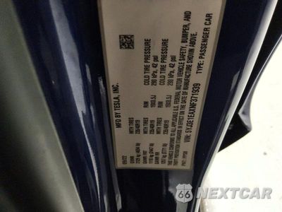 Zdjęcie 12 z 12 samochodu: 2022 TESLA MODEL 3 VIN:5YJ3E1EAXNF371939 - miniatura