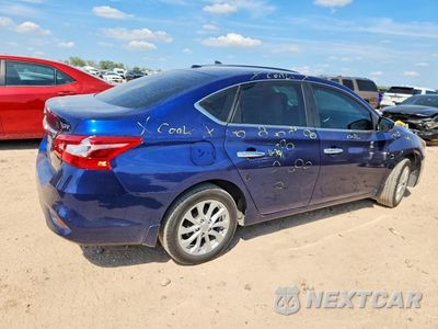 Trzecie zdjęcie samochodu z tyłu: 2018 NISSAN SENTRA SV VIN:3N1AB7AP3JY342541 - miniatura