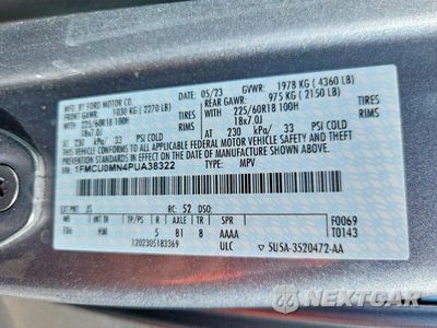 Zdjęcie 13 z 13 samochodu: 2023 FORD ESCAPE ST LINE VIN:1FMCU0MN4PUA38322 - miniatura