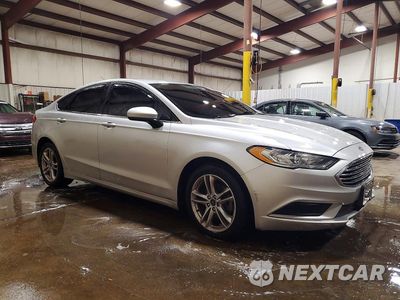 Czwarte zdjęcie samochodu z boku: 2018 FORD FUSION SE VIN:3FA6P0H71JR164355 - miniatura