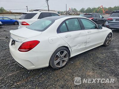 Trzecie zdjęcie samochodu z tyłu: 2017 MERCEDES-BENZ C 300 4MATIC VIN:55SWF4KB6HU180174 - miniatura