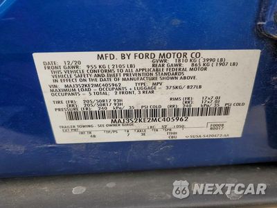Zdjęcie 12 z 12 samochodu: 2021 FORD ECOSPORT TITANIUM VIN:MAJ3S2KE2MC405962 - miniatura