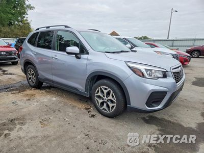 Czwarte zdjęcie samochodu z boku: 2020 SUBARU FORESTER PREMIUM VIN:JF2SKAJC4LH476129 - miniatura