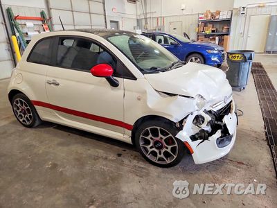 Czwarte zdjęcie samochodu z boku: 2012 FIAT 500 SPORT VIN:3C3CFFBR0CT116529 - miniatura