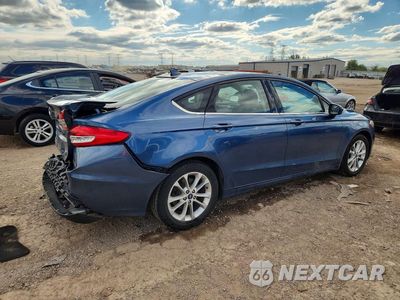 Trzecie zdjęcie samochodu z tyłu: 2019 FORD FUSION SE VIN:3FA6P0HD6KR107964 - miniatura