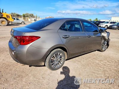 Trzecie zdjęcie samochodu z tyłu: 2018 TOYOTA COROLLA L VIN:5YFBURHE6JP825632 - miniatura