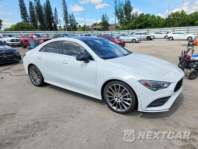 Czwarte zdjęcie samochodu z boku: 2020 MERCEDES-BENZ CLA 250 VIN:W1K5J4GB3LN124987 - miniatura