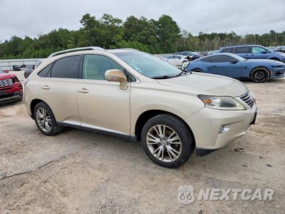 Czwarte zdjęcie samochodu z boku: 2014 LEXUS RX 350 BASE VIN:2T2ZK1BA8EC141758 - miniatura