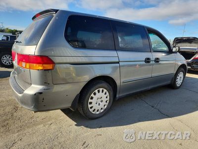 Trzecie zdjęcie samochodu z tyłu: 2002 HONDA ODYSSEY LX VIN:5FNRL18522B032456 - miniatura