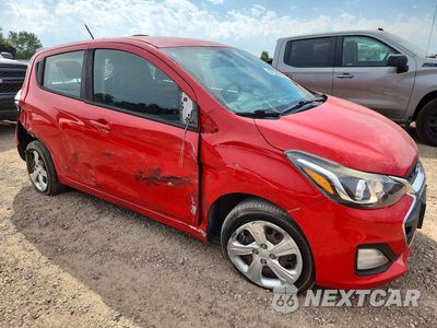 Czwarte zdjęcie samochodu z boku: 2020 CHEVROLET SPARK LS VIN:KL8CB6SA6LC478855 - miniatura
