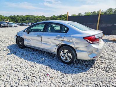 Drugie zdjęcie samochodu z przodu: 2015 HONDA CIVIC LX VIN:19XFB2F5XFE088459 - miniatura
