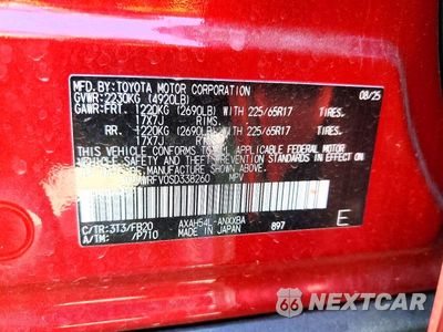 Zdjęcie 13 z 13 samochodu: 2025 TOYOTA RAV4 LE VIN:JTMMWRFV0SD338260 - miniatura