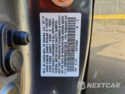 Zdjęcie 13 z 13 samochodu: 2013 HONDA CIVIC LX VIN:19XFB2F50DE215314 - miniatura