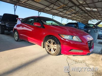 Czwarte zdjęcie samochodu z boku: 2012 HONDA CR-Z VIN:JHMZF1D47BS013729 - miniatura