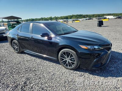 Czwarte zdjęcie samochodu z boku: 2021 TOYOTA CAMRY SE VIN:4T1G11AK7MU519588 - miniatura