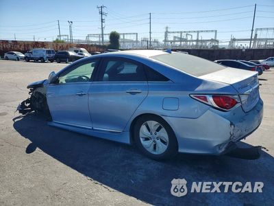 Drugie zdjęcie samochodu z przodu: 2014 HYUNDAI SONATA HYBRID VIN:KMHEC4A45EA114692 - miniatura