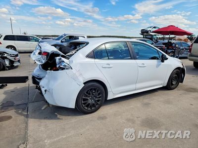 Trzecie zdjęcie samochodu z tyłu: 2022 TOYOTA COROLLA LE VIN:5YFEPMAE7NP327950 - miniatura