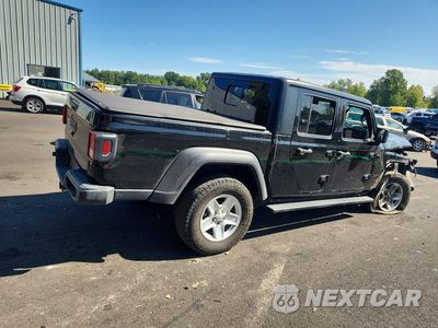 Trzecie zdjęcie samochodu z tyłu: 2020 JEEP GLADIATOR SPORT VIN:1C6HJTAG5LL175240 - miniatura