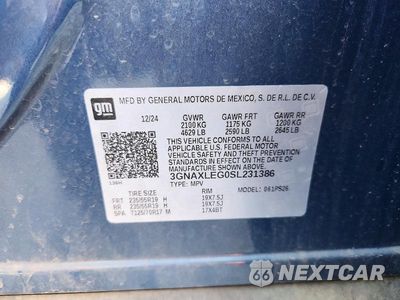 Zdjęcie 13 z 13 samochodu: 2025 CHEVROLET EQUINOX RS VIN:3GNAXLEG0SL231386 - miniatura