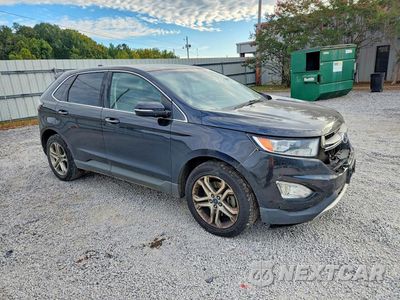 Czwarte zdjęcie samochodu z boku: 2015 FORD EDGE TITANIUM VIN:2FMTK4K98FBB28743 - miniatura