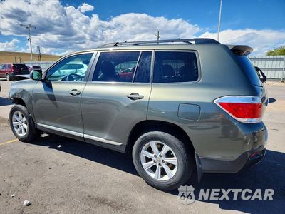 Drugie zdjęcie samochodu z przodu: 2012 TOYOTA HIGHLANDER SE VIN:5TDBK3EH1CS125772 - miniatura