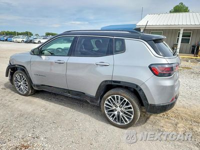 Drugie zdjęcie samochodu z przodu: 2022 JEEP COMPASS LIMITED VIN:3C4NJDCB4NT154664 - miniatura