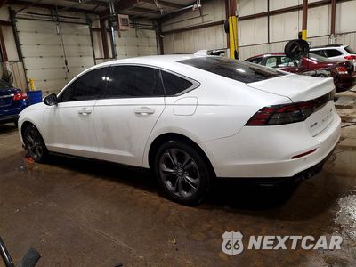 Drugie zdjęcie samochodu z przodu: 2024 HONDA ACCORD HYBRID EXL VIN:1HGCY2F66RA097761 - miniatura