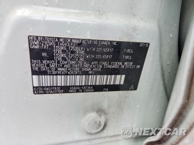 Zdjęcie 12 z 12 samochodu: 2015 TOYOTA RAV4 LE VIN:2T3BFREV7FW361813 - miniatura