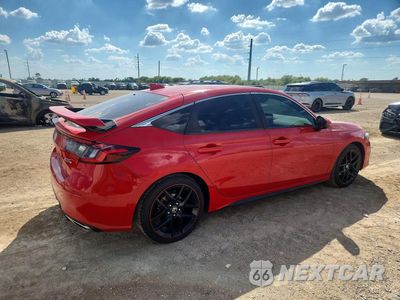Trzecie zdjęcie samochodu z tyłu: 2022 HONDA CIVIC SPORT TOURING VIN:19XFL1H86NE002223 - miniatura