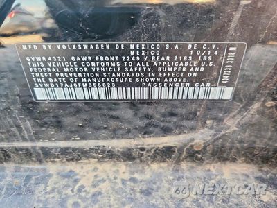 Zdjęcie 12 z 12 samochodu: 2015 VOLKSWAGEN JETTA SE VIN:3VWD17AJ6FM355823 - miniatura