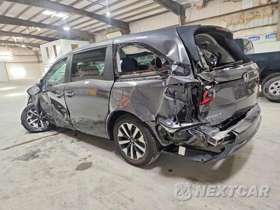 Drugie zdjęcie samochodu z przodu: 2025 HONDA ODYSSEY EXL VIN:5FNRL6H60SB082553 - miniatura