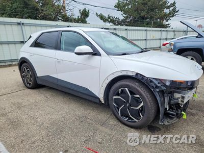 Czwarte zdjęcie samochodu z boku: 2022 HYUNDAI IONIQ 5 SEL VIN:KM8KNDAF1NU103511 - miniatura
