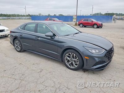 Czwarte zdjęcie samochodu z boku: 2022 HYUNDAI SONATA SEL VIN:KMHL14JA2NA221153 - miniatura
