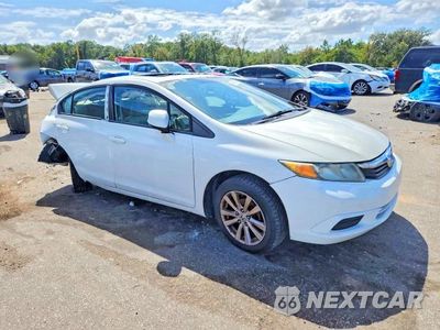 Czwarte zdjęcie samochodu z boku: 2012 HONDA CIVIC EX VIN:2HGFB2F82CH548726 - miniatura