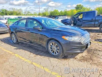 Czwarte zdjęcie samochodu z boku: 2017 FORD FUSION SE VIN:3FA6P0HD8HR291300 - miniatura
