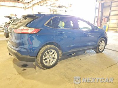 Trzecie zdjęcie samochodu z tyłu: 2021 FORD EDGE SEL VIN:2FMPK4J91MBA42464 - miniatura