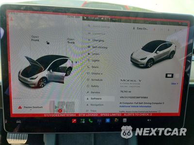 Zdjęcie 9 z 13 samochodu: 2021 TESLA MODEL Y VIN:5YJYGDEE3MF191964 - miniatura