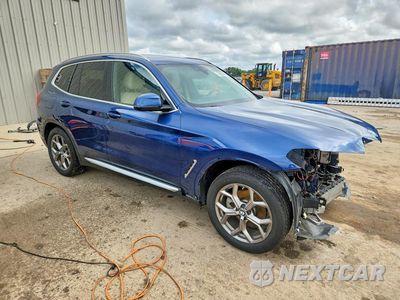Czwarte zdjęcie samochodu z boku: 2020 BMW X3 XDRIVE30I VIN:5UXTY5C00L9D51958 - miniatura