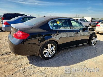 Trzecie zdjęcie samochodu z tyłu: 2011 INFINITI G25 SEDAN X VIN:JN1DV6AR7BM650977 - miniatura