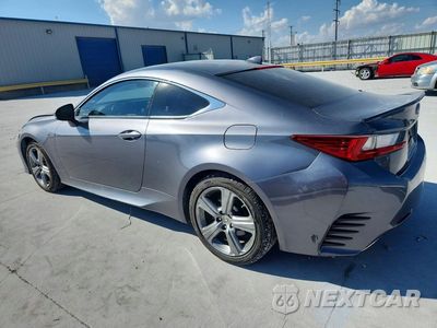 Drugie zdjęcie samochodu z przodu: 2017 LEXUS RC 200T VIN:JTHHA5BC0H5007645 - miniatura