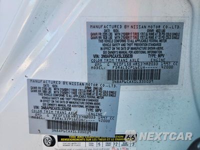 Zdjęcie 13 z 13 samochodu: 2025 NISSAN KICKS SV VIN:3N8AP6CAXSL335039 - miniatura