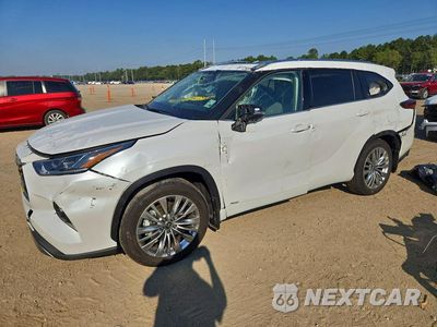 2025 TOYOTA HIGHLANDER HYBRID PLATINUM 5TDEBRCH2SS680487 - główne zdjęcie licytacji z USA - miniatura