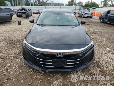 Piąte zdjęcie samochodu w środku: 2022 HONDA ACCORD TOURING HYBRID VIN:1HGCV3F91NA001960 - miniatura