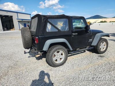 Trzecie zdjęcie samochodu z tyłu: 2015 JEEP WRANGLER SPORT VIN:1C4AJWAG9FL555469 - miniatura