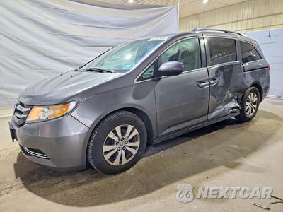 2014 HONDA ODYSSEY EX 5FNRL5H49EB006925 - główne zdjęcie licytacji z USA - miniatura