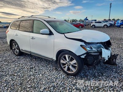 Czwarte zdjęcie samochodu z boku: 2015 NISSAN PATHFINDER S VIN:5N1AR2MM8FC699531 - miniatura